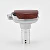 Automatic Gear Shift Knob Universal Auto Transmission Shifter Lever with Button Fit for Most Automatic Cars Truck SUV M8 M9 M10 M12, Wood Grain