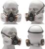 Bayleef Respirator Mask Reusable Half Face Cover Gas Mask, Paint Face Cover Face Shield with Filters for Painting, Organic Vapor, Welding, Polishi