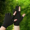 Show Three Fingers Men Nylon Gloves Show Two Fingers  Gloves Anti-skid Mittens