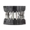 Small Denture Drill Bit Stand Teeth Model Design Build-in Magnet To Hold Up 28 Bits Screwdriver Bit Organizing Stand