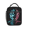 Custom DBZ Dragons Goku Ball Insulated Lunch Bags for Women Men Warrior Resuable Thermal Cooler Bento Box Work School Travel