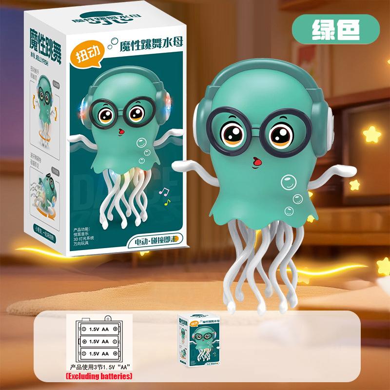 Magic Dancing Octopus Electric Squid Sensing Escape Obstacle Avoidance Octopus Children Decompression Fishing Toy Gift