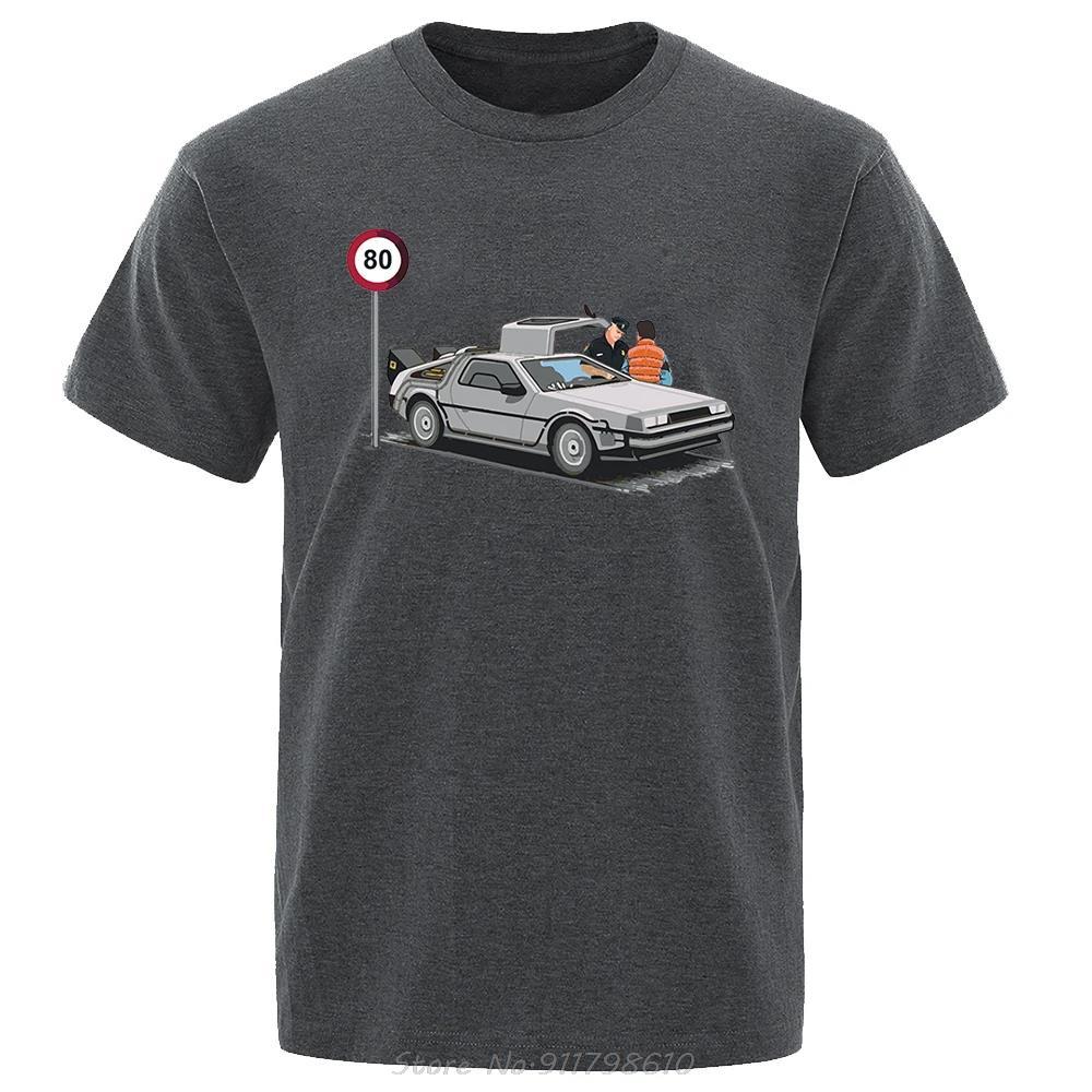 I Was Caught Speeding Funny T-Shirt Men Fashion Casual Short Sleeves Oversized T Shirt Breathable Cotton Tshirt Streetwear