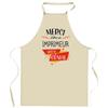 Kitchen Apron - Planetee Thank You Awesome - Thick Cotton - Durable French Printing - Adjustable Ties