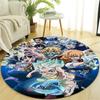 Personalized Dr. STONE Round Chair Office Rug - Perfect for Mat, Office Chair & More - Ideal Gift for Birthdays and Holidays