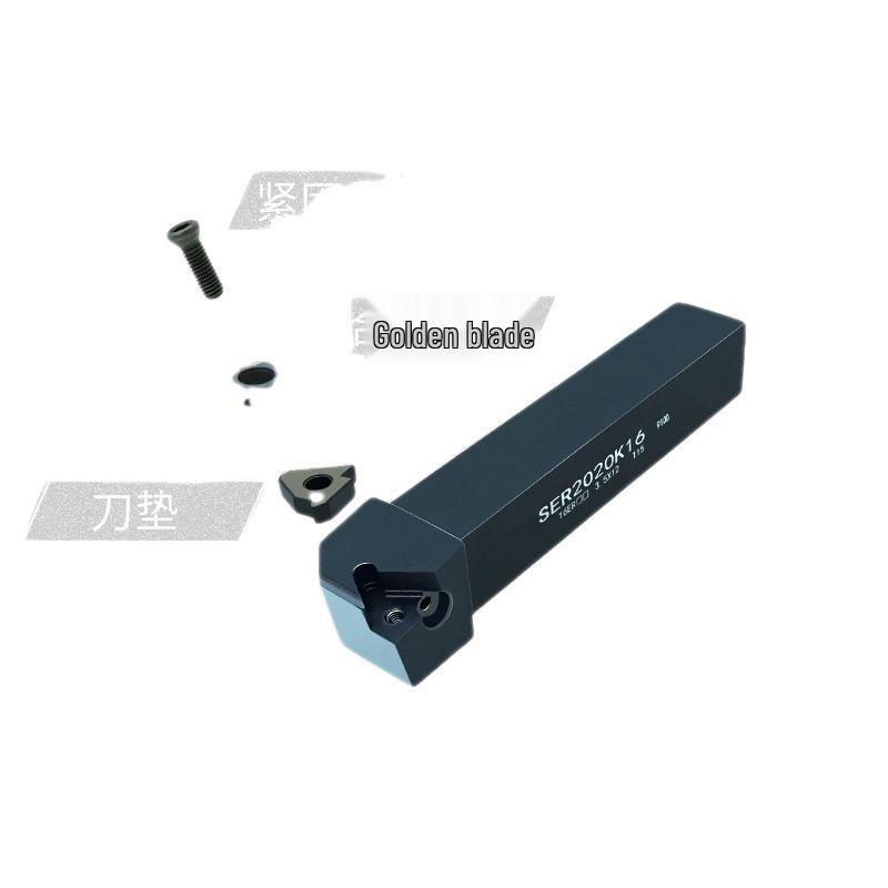 CNC Lathe Tool Holder for SER2020K16/2525M16 Forward/Reverse External Threading