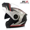 BLD Bailide Capacete de Motocicleta Lente Dupla Revelação Quatro Estações Universal Ciclismo