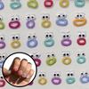 Monster Gel Nail Stickers Small Design Deco Toenail Manicure