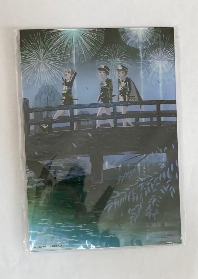Невскрытая commemorative artwork к 6-й годовщине Touken Ranbu, акриловая панель Hirano Maeda Hakata