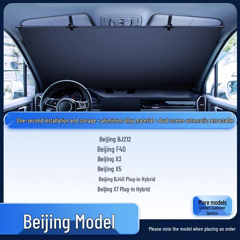 Car Windshield Sunshade - Heat Insulation & Light Blocking for Summer