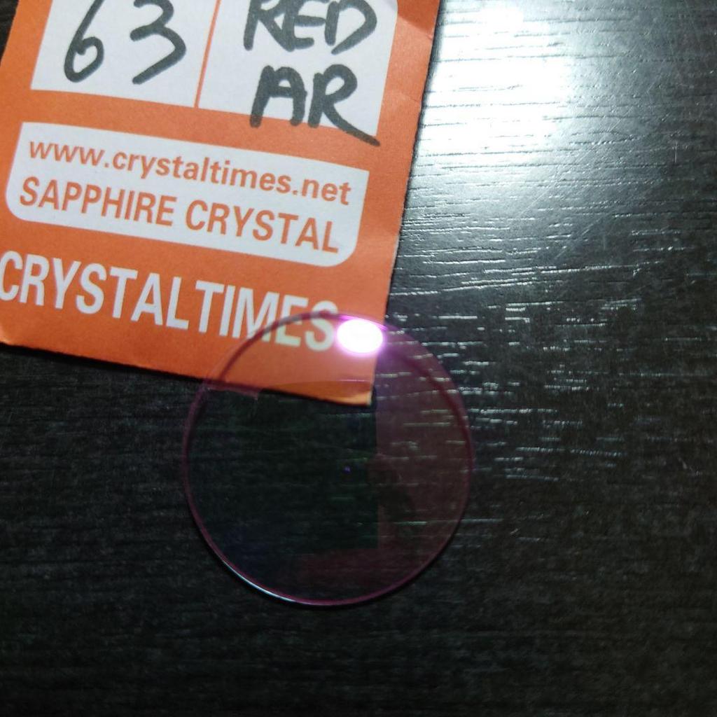 [USED] CRYSTALTIMES Sapphire Crystal 30mm Red AR