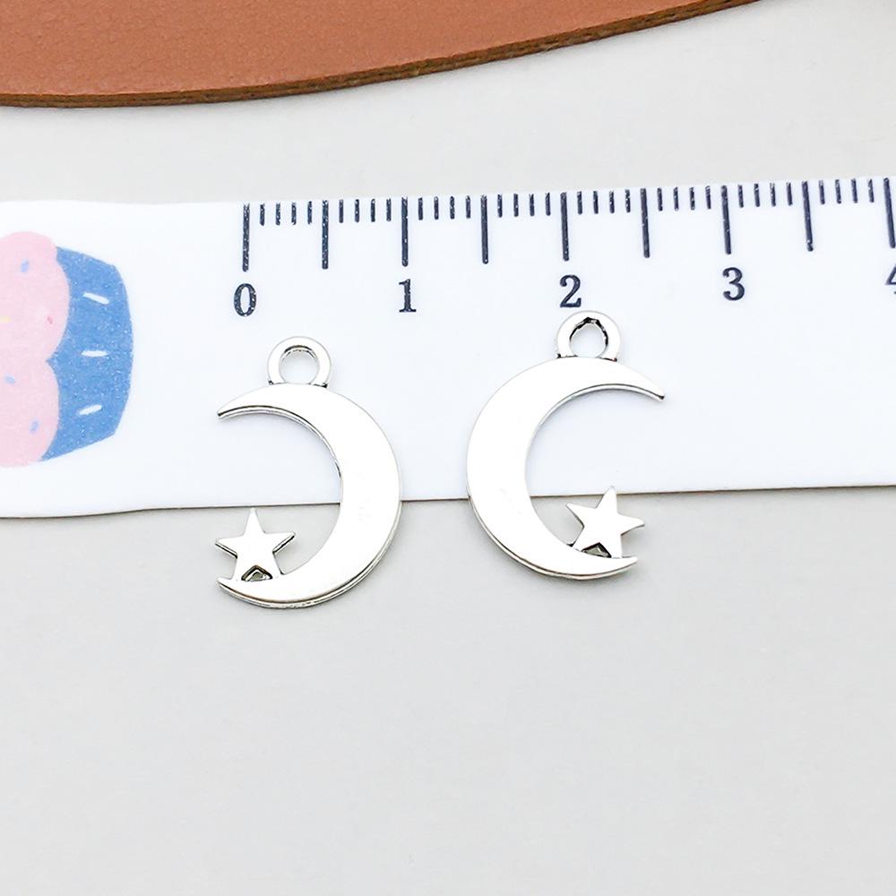 

Набор из 100 подвесок в цвете античного серебра с кошкой, бабочкой и луной для самостоятельного изготовления браслетов и ожерелий