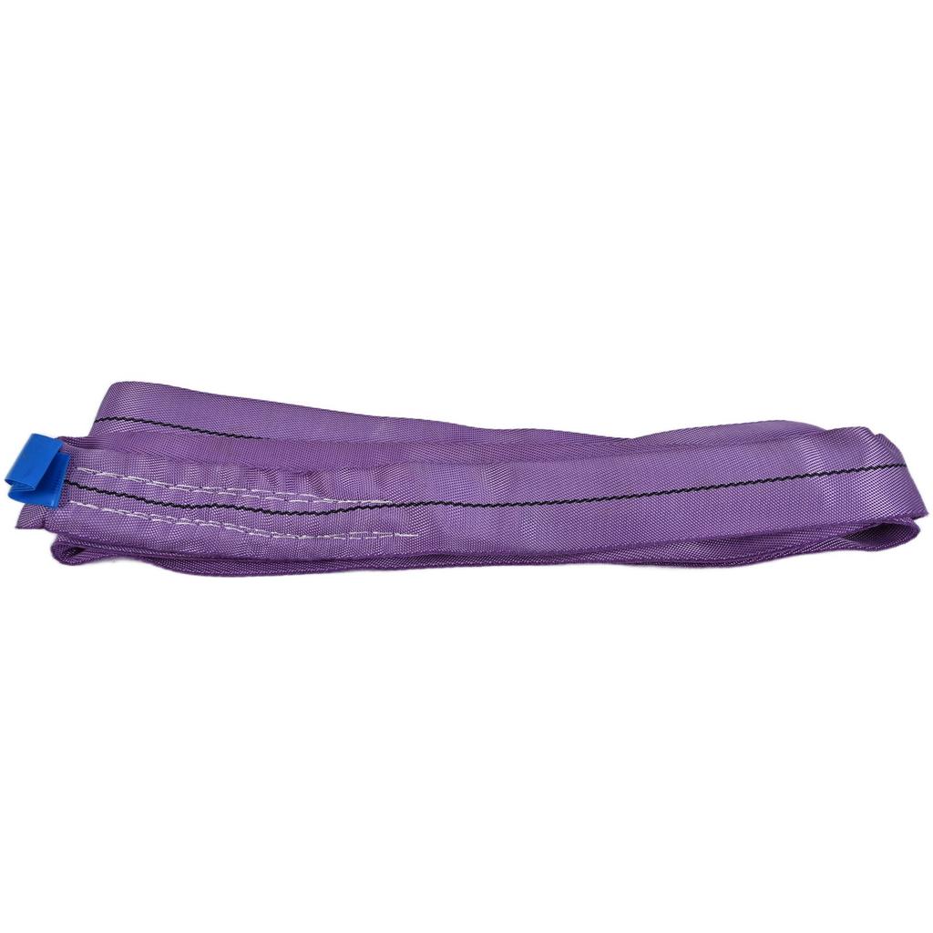 1T Round Lifting Sling Endless PES Flexible Straps High Strength Crane Rigging Accessories
