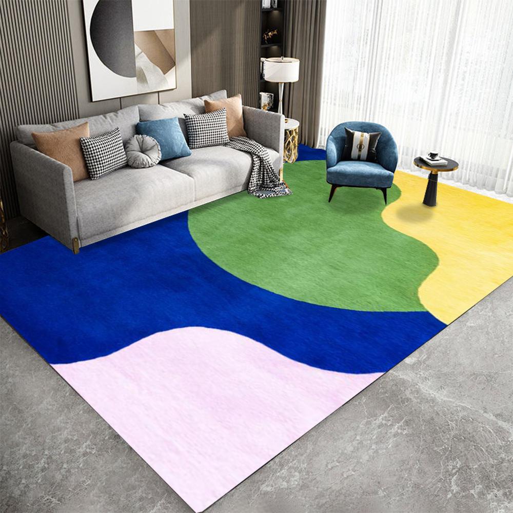 1ks Zábavný Graffiti Koberec Plošný Koberec Omyvatelný Odolný proti Špíně Perfektní do Koupelny Obývacího Pokojí Ložnice pro Kuchyň Domácí Kancelář Dekorace