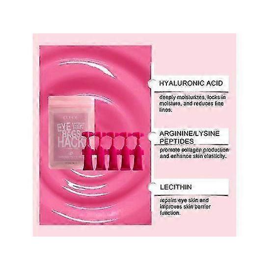 Okamžitý lifting očí pro váčky a vrásky, Neviditelná flexibilní fólie na 2 minuty vyhlazující oční linky, Proti vráskám, Efekt 10 hodin