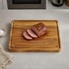 Acacia Wood Slicing Block Heavy Duty Construction Wooden Material Carving Board for