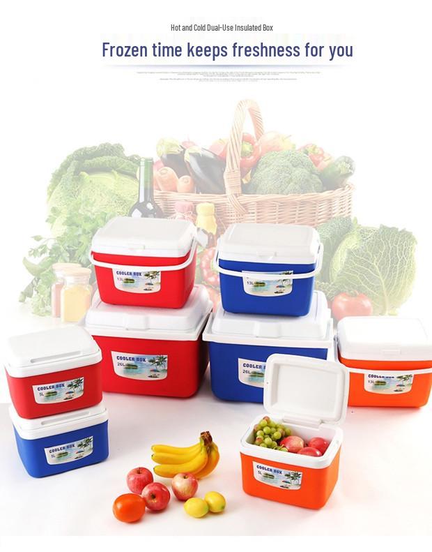 Tragbare isolierte Frischhaltebox für kleine Kühlschränke, den Außenbereich, zum Angeln und für unterwegs