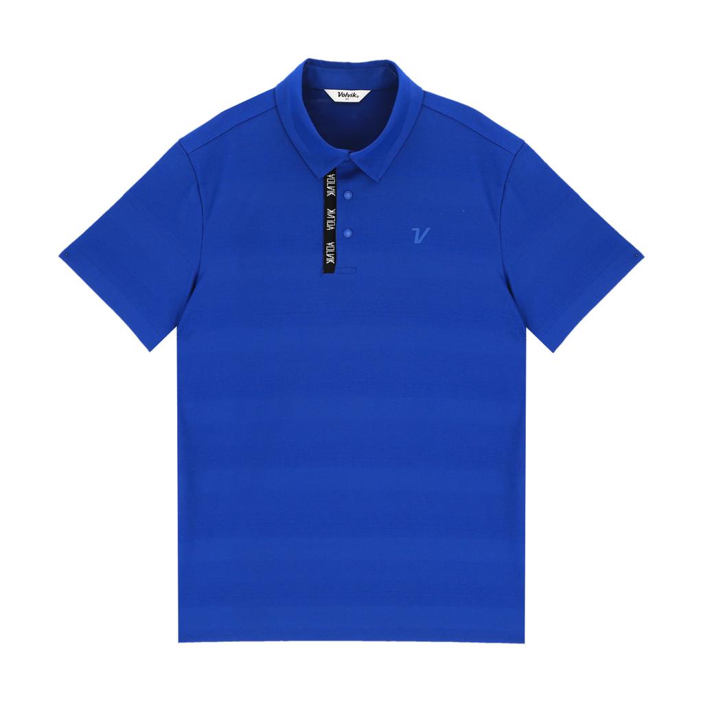 VOLVIK GOLFWEAR Men'S Golf Block Texture Jerry Short Sleeve T-Shirt Vmtsp402_Rb