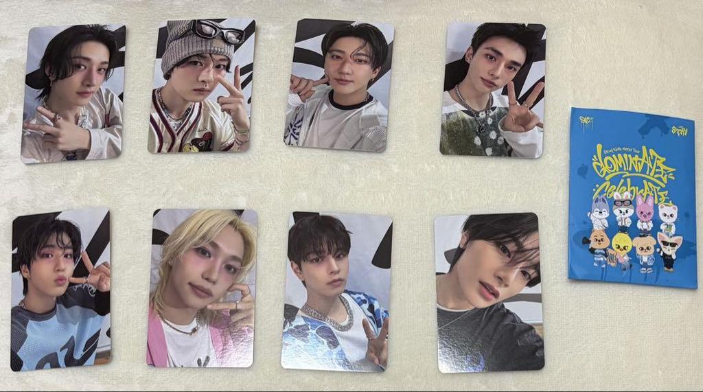 [USED] STAYZONE Trading Cards Set of 8 (10/19) Stray Kids