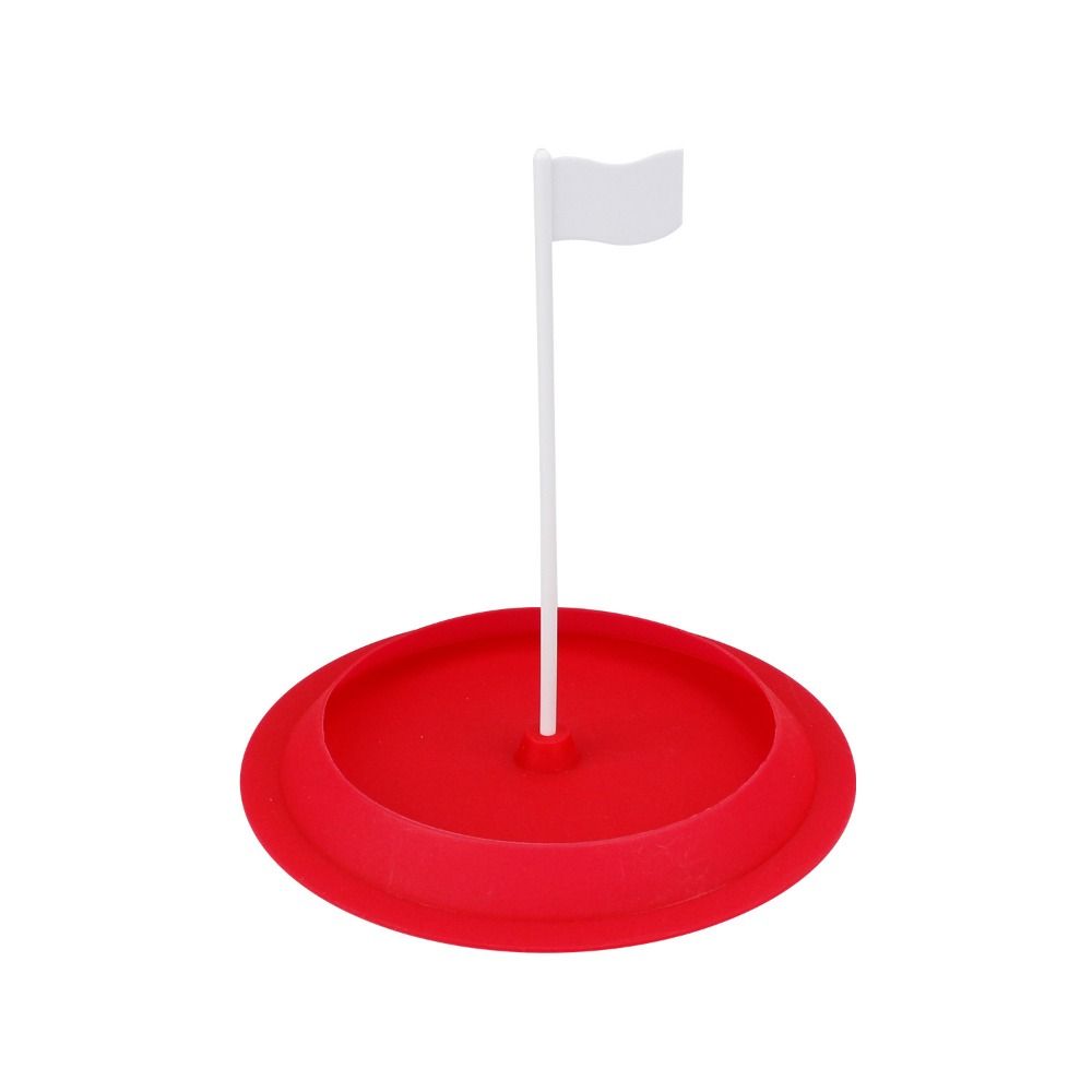 Hole and Flag Golf Putting Trainer Practice Cups Putter Green Cup Golf Putting Cup  Outdoor/Indoor