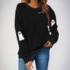 Women's Sweatshirt Long Sleeve  Casual Comfort Loose Lightweight Women's Sweatshirt