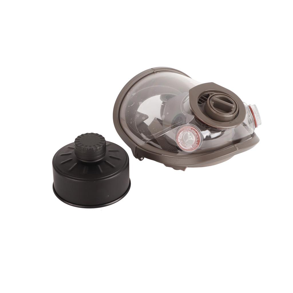 6800 Full Face Gas Respirator Dustproof Silica Gel Mouth Muffle High Coverage for Paint Spray Chemical Formaldehyde