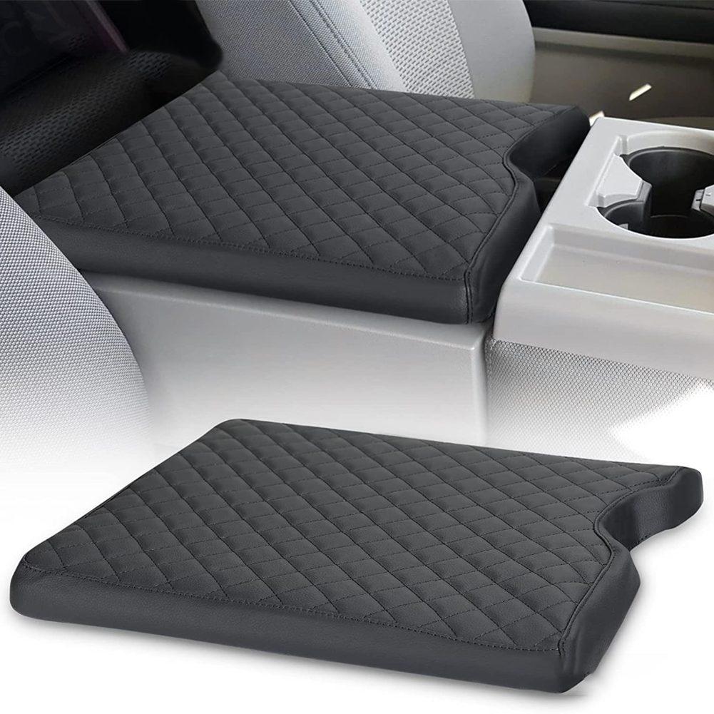 Armrest Cover for Ford F150 F250 F350 1522, Microfiber Leather Material, Waterproof Coating, Resilience and Scratch Resistance