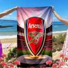 Football team.C Print Beach Towel, Versatile Lightweight Absorbent Beach Towel for Pool Surf Yoga Bathroom, Perfect Birthday Holiday Gift