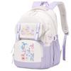Campus Versatile Student School Bag Sweet Small Fresh Printed Backpack Macaron Color