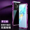 Coque Intégrale 360 Pour Realme GT 6 6T GT6 T Neo 6 SE 5G Double Face Adsorption Magnétique Métal Verre Trempé Housse de Protection pour Téléphone