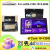 TOYOUSONIC 2 Din Android13 Pro LADA 2106 1974-2006 Autorádio Multimediální Přehrávač GPS Navigace Autorádio Carplay Hlavní Jednotka
