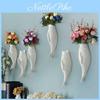 Trendy Ceramic Starfish Wall Ornament For Stylish Home Interior Design