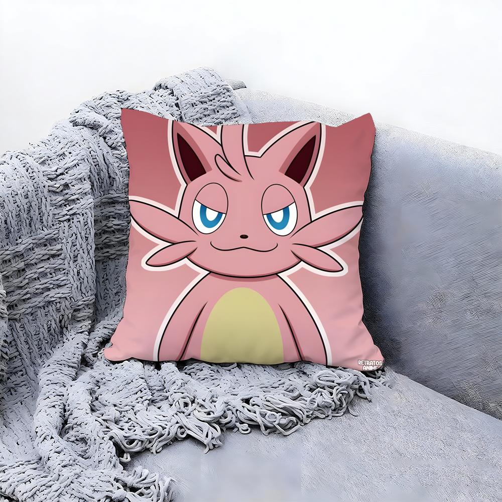 Palworld PD GAME Cushion Cover Premium Comfort Reversible Pillow Cove -Two In One Design for Any Room & Car Interior