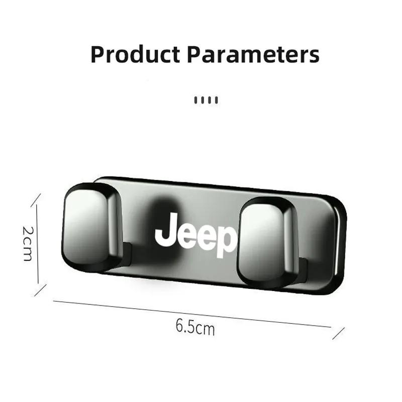 Dla Jeepa Haczyk do Małego Samochodu Metalowe Haczyki Narzędzia do Przechowywania Akcesoria Dla Jeepa Wrangler JL JK Renegade Grand Compass Gladiator Cheroke