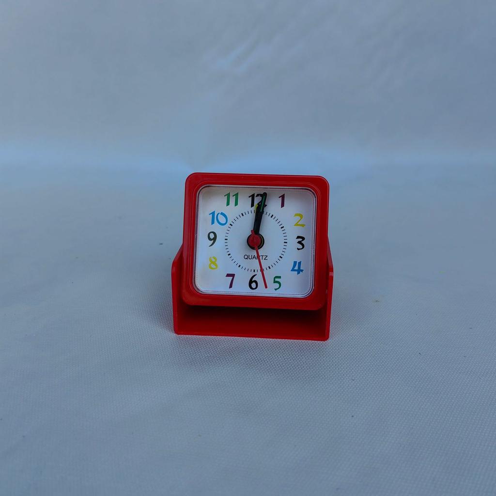 Creative mini alarm clock Simple and personalized colorful children's student gift alarm clock