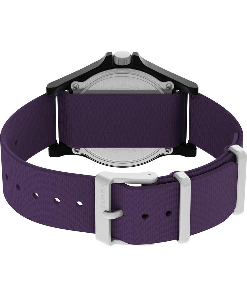 TIMEX Timex x Fortnite 5 ATM Water Purple Unisex (Timex) Watch, Quartz, Resistant, Plastic, Dial, TW2Y46300, [Used]