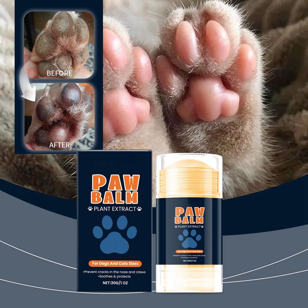 Pet Dog Cat Paw Balm Prevent Cracks in Nose and Claws