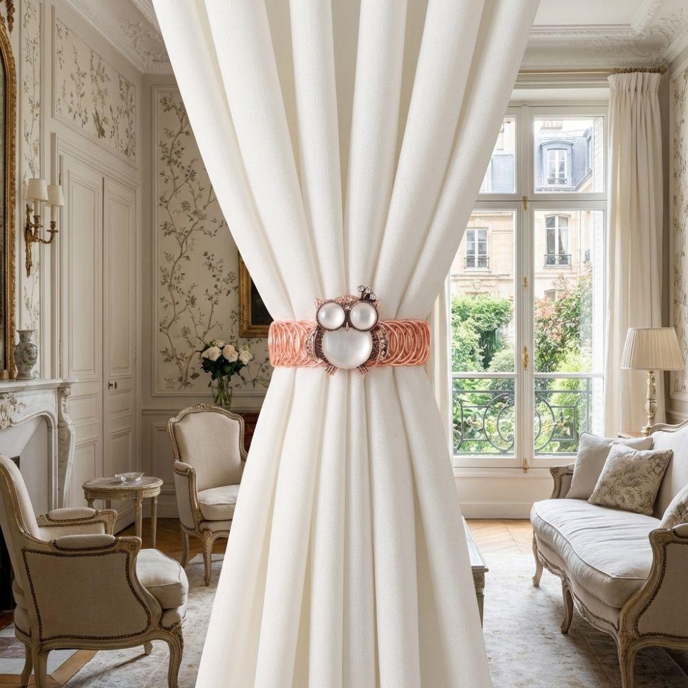 Luxury Bee Curtain Straps Clips Metal Curtain Holdbacks Stylish Curtains Tie Rope  Dining Room