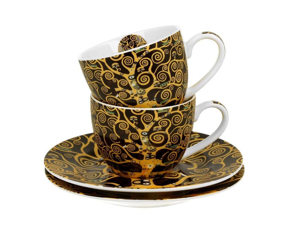 Zestaw 2 Filiżanek Espresso Klimt Tree