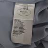 PRADA 7 minutes sleeve blouse 40 Blue gray Back opening Women Used