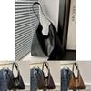 Stylish Retro Tote Shoulder Bag For Women In Black Brown And Coffee Colors