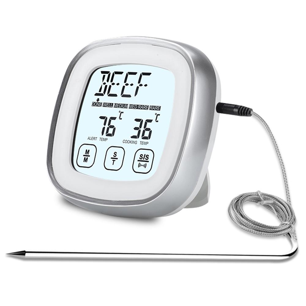 

TS-BN53-A Wireless Digital Food Thermometer for Kitchen BBQ Cooking Timer Temperature Gauge with Probe A