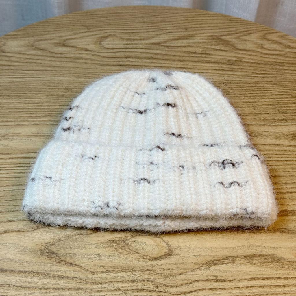 Japanese New Style Knitted Woolen Hat for Women In Autumn and Winter Women's Warm and Cold Proof Hat Showing Face Small Ear Protection Cap