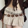 Bohemian Waist Belt Ethnic Style Vintage Butterfly Metal Accessory For Dress Or Skirt