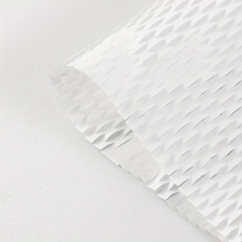 1 Rotolo, Carta a Nido d'Ape Materiale per Imballaggio Regali Imbottitura Anti-collisione Rivestimento a Griglia a Nido d'Ape Carta da Incarto per Fiori