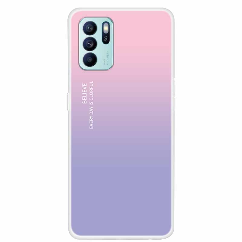 For OPPO Reno6 Z Cases Reno6 5G 6 Pro+ Clear Marble Soft TPU Silicone Cover For OPPO Reno 6 Pro Plus Phone Cases Reno6 Z CPH2251