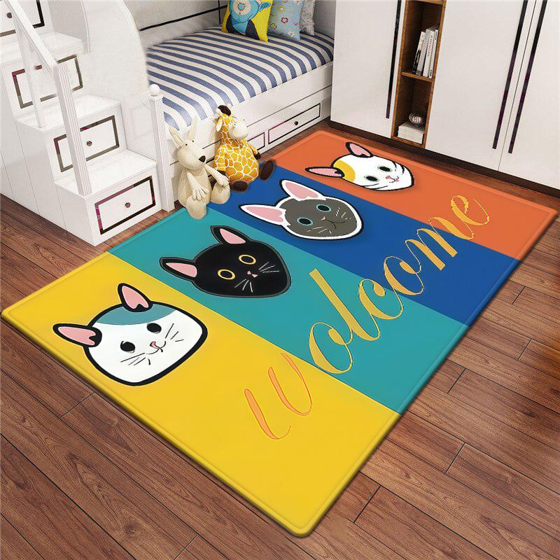 Anime Home decorations home entrance carpet living room carpet large Bedroom Mat Non-slip room decorations carpet for baby