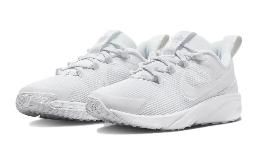 Nike Star Runner 4 PS 'Triple White' DX7614-100