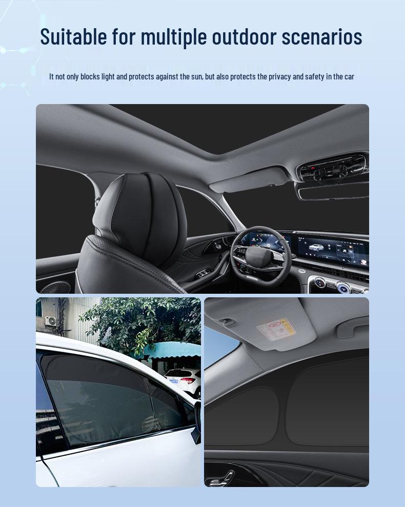 Xingtu 26 ET5 Car Window Sunshade: Heat Insulation, Sun Protection, Privacy, Camping Shield