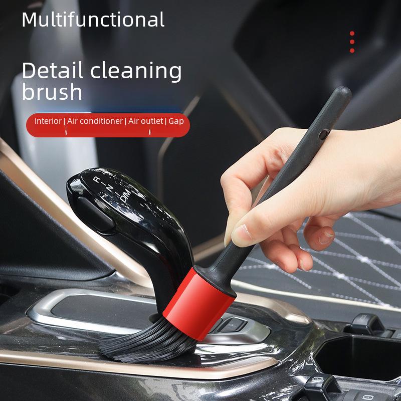 

Soft Bristle Car Interior Cleaning Brush for Air Vents & Wheel Hubs
